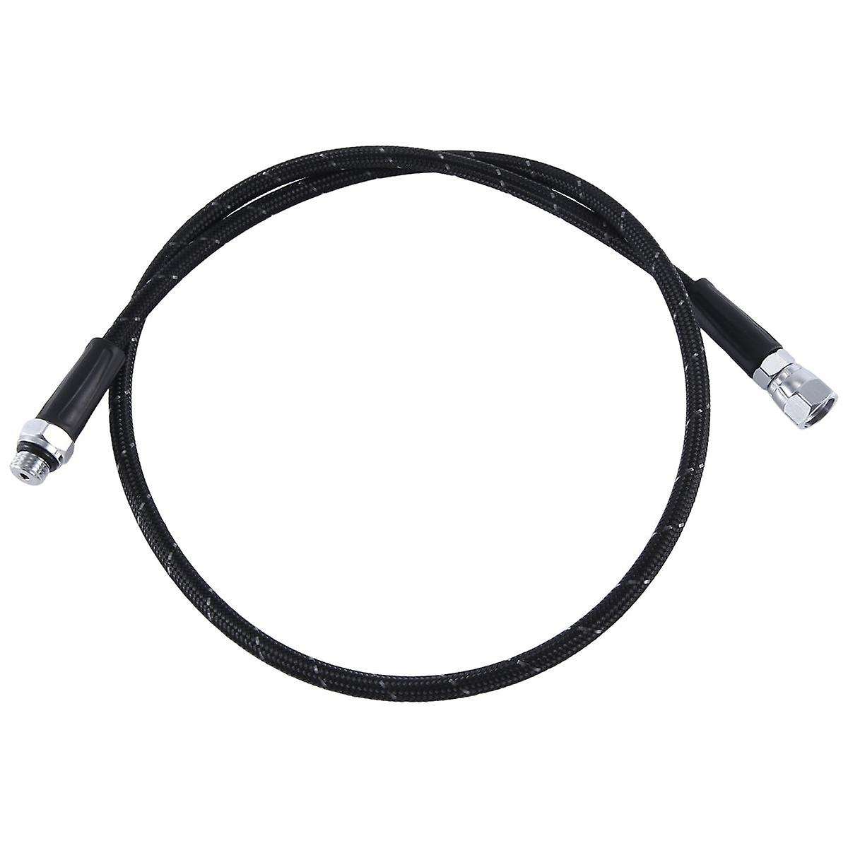 Scuba Diving High Pressure Hose Braided Hose for Gauge 2Nd Stage Gauge 90cm