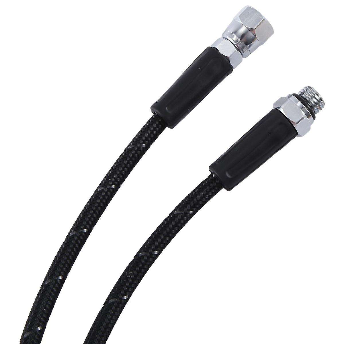 Scuba Diving High Pressure Hose Braided Hose for Gauge 2Nd Stage Gauge 90cm