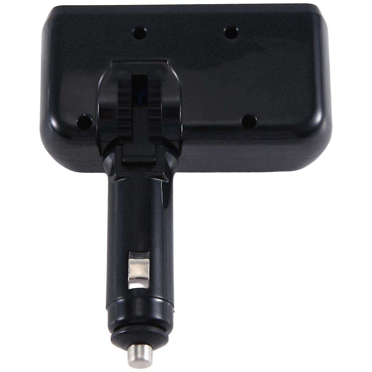 SD-1918 Lighter One Point Two Points Appliance Dual USB Car Charger Multifunctional Car Charger,Blac