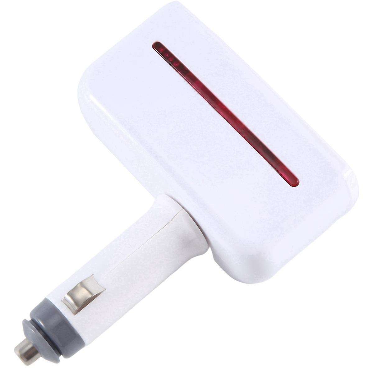 SD-1918 Lighter One Point Two Points Appliance Dual USB Car Charger Multifunctional Car Charger,Whit