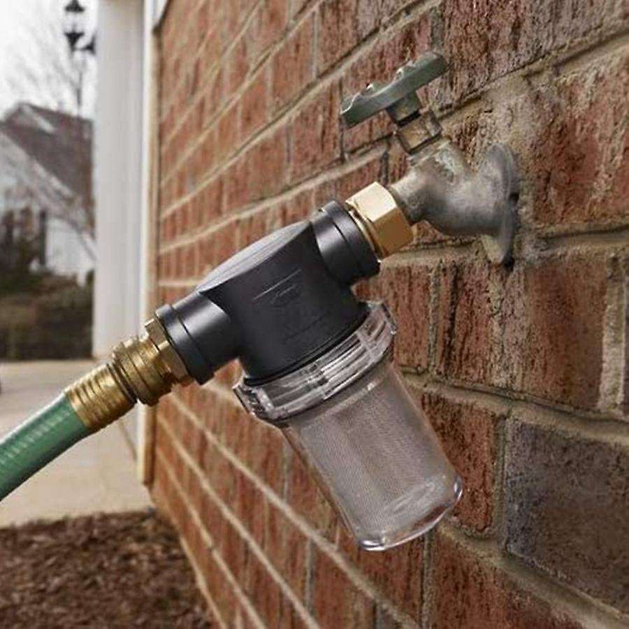 Sediment Filter Attachment Line Water Hose Filter, Garden Hose Filter for Pressure Washer Inlet Wat
