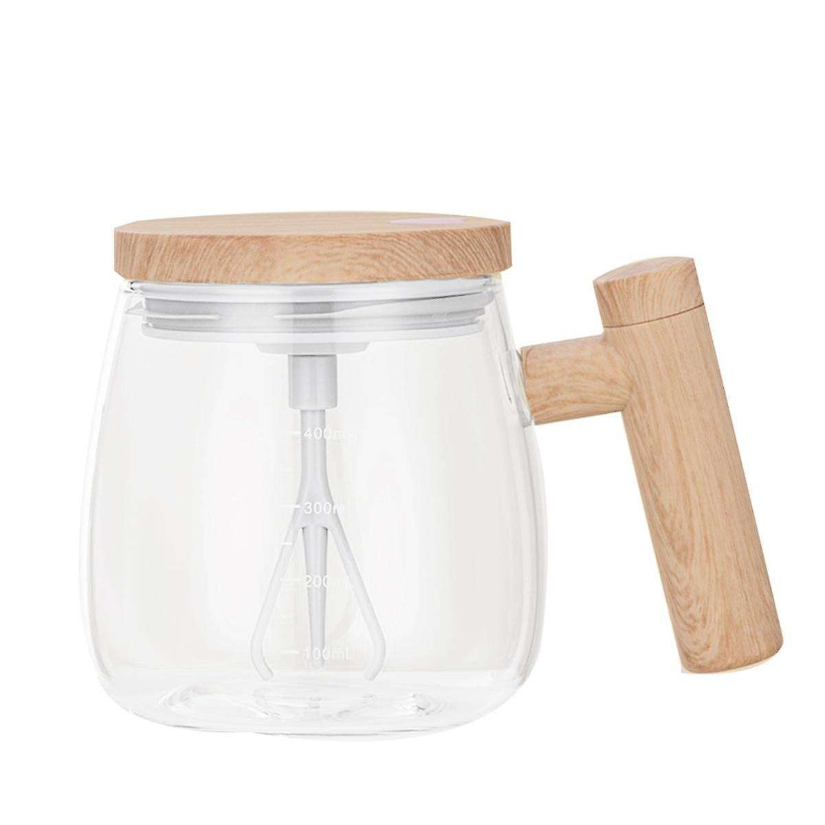 Self Stirring Mug, Electric High Speed Mixing Cup, Self Stirring Coffee Mug, Glass Automatic Stirrin