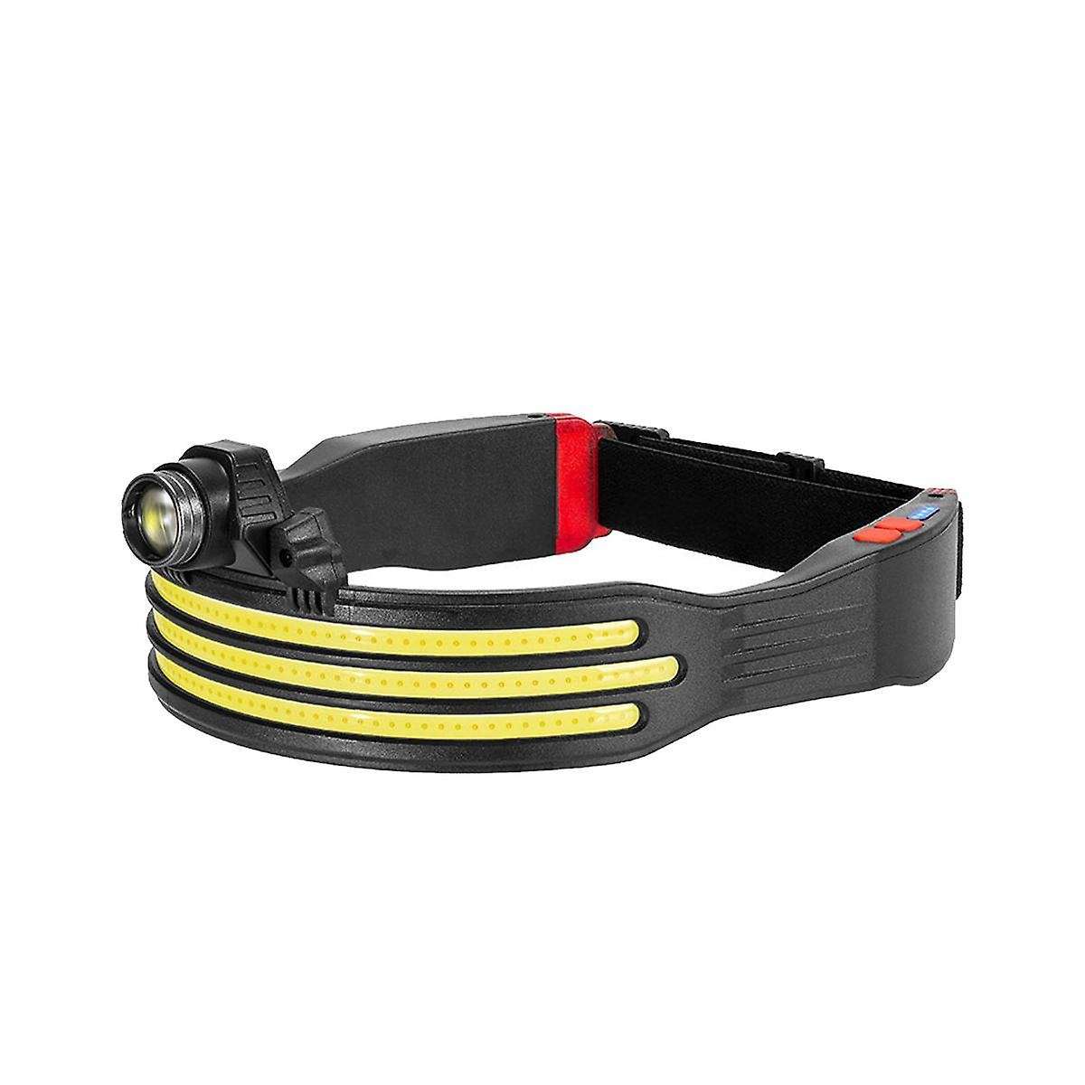 Sensor Head Light Lamp Cob Head Light Lamp Flashlight Usb Rechargeable Fishing Lighting Headlight B