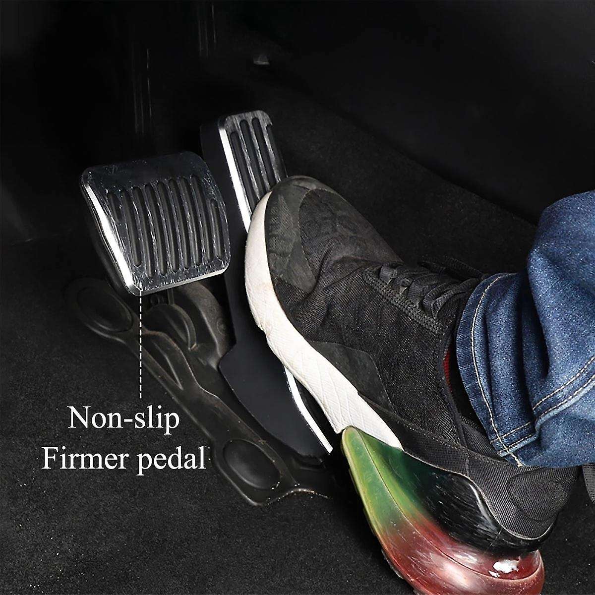 Set Aluminum Car Accelerator Fuel Gas Pedal Brake Foot Rest Pedal Pad Cover for -30 CX30 2019-2020 S