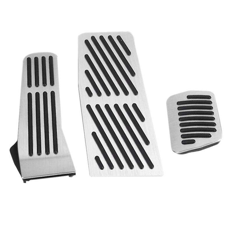 Set Aluminum Car Accelerator Fuel Gas Pedal Brake Foot Rest Pedal Pad Cover for -30 CX30 2019-2020 S