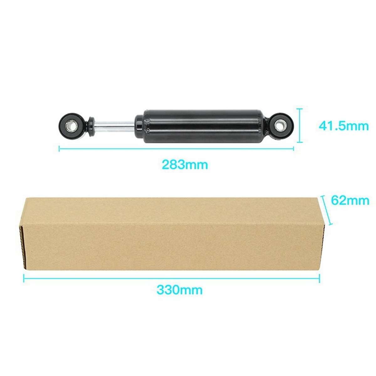 Shock Front Shock Absorbers for Club Car G&E 1981-2011 1010991, 2004-Up Club Car Precedent 1014235 1