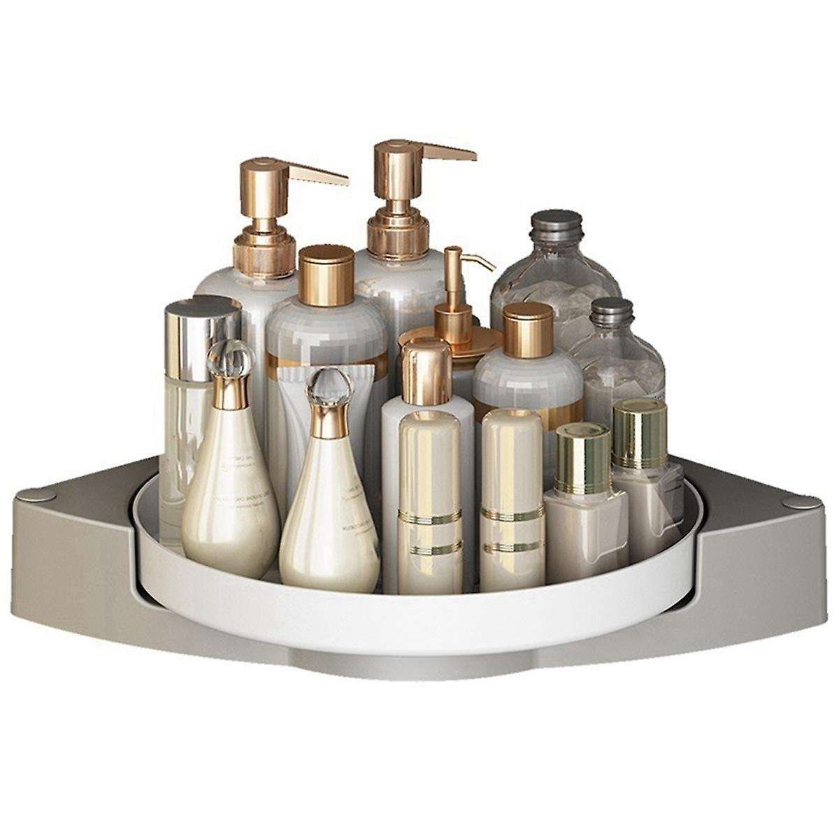 Shower Corner, 360 Rotate Shower Organizer Shelves, 2 Pack Shower Lazy Organizer Turntable for Bathr