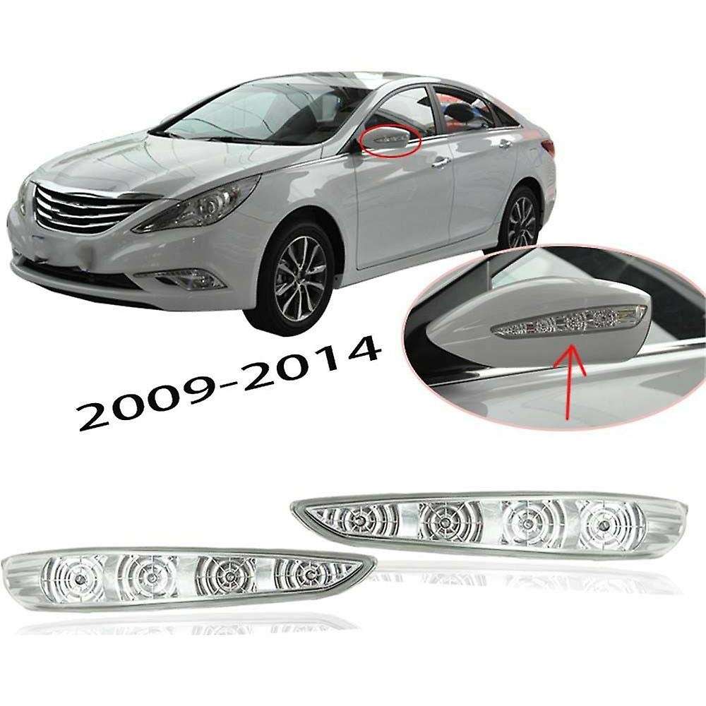 Side Mirror Light for 8 2010-2014 LED Turn Signal Lights Rear View Mirror Signal Rearview Indicator