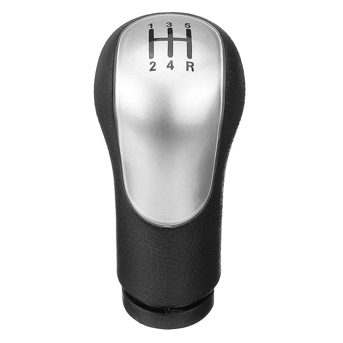 Silver 5 Speed MT Gear Stick Shift Knob for Fiesta//Transit Connect 2002+ 2S6R7217AC 1151765