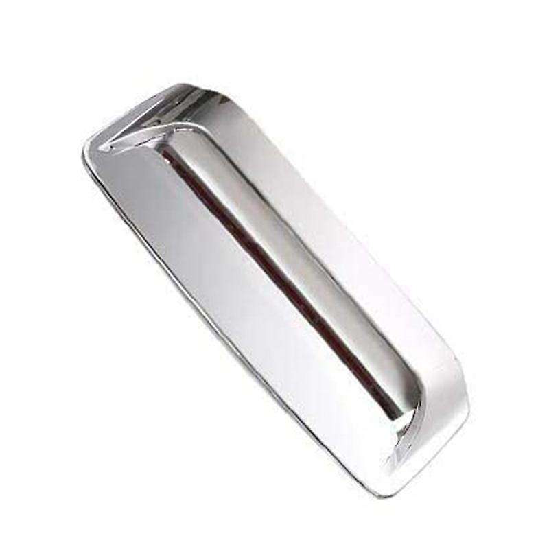 Silver Auto Engine Air Flow Intake Hood Scoop Vent Cover Trim Decoration for 2012-2015