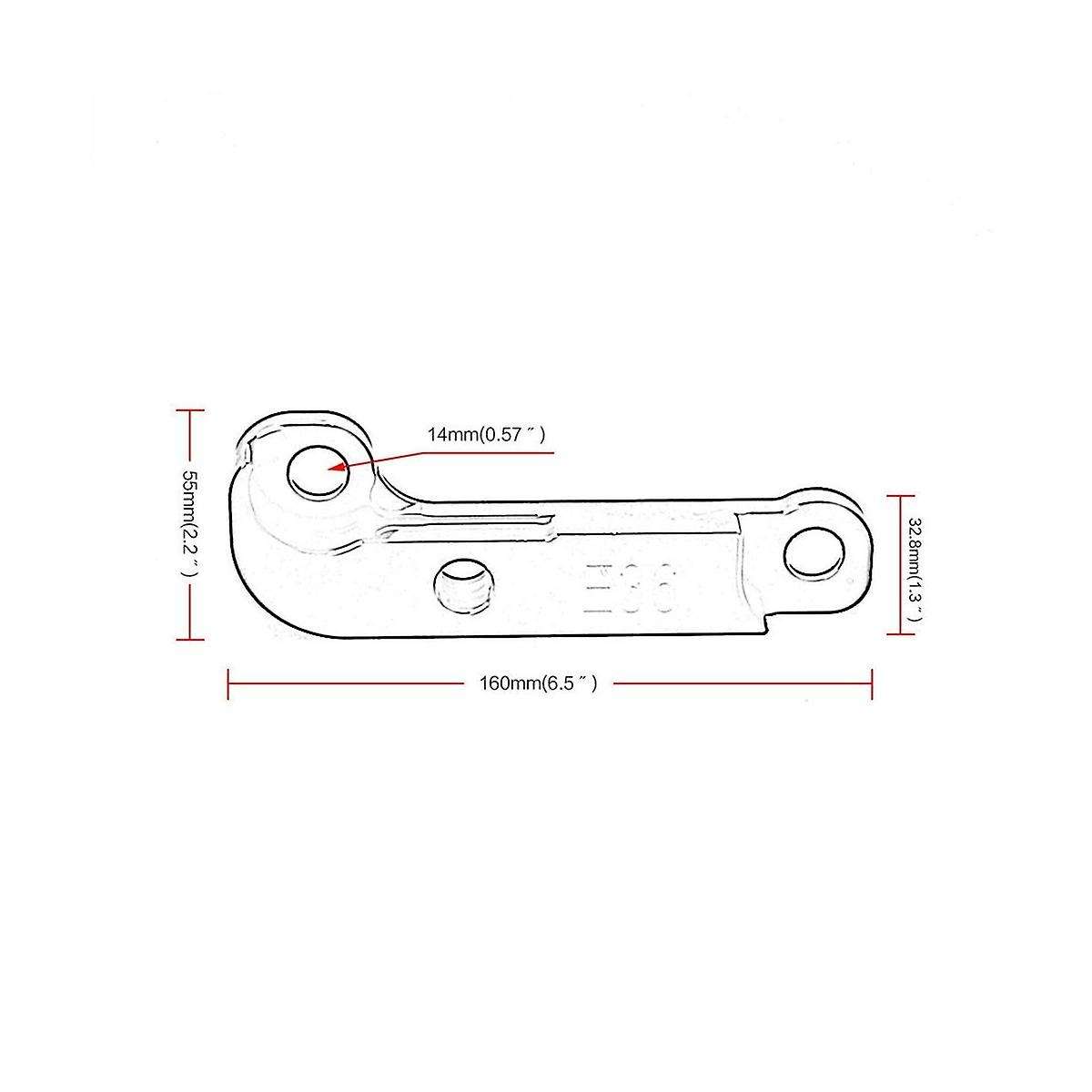 Silver Car Adapter Steering Lock Adapter Steering Wheel Lock Adapter Steering Angle Adapter for E36