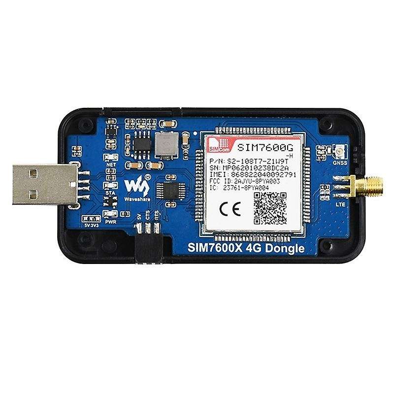 SIM7600G-H 4G DONGLE Module an Internet Access Module for GNSS Global Communication