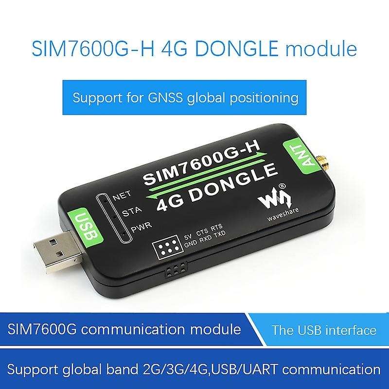 SIM7600G-H 4G DONGLE Module an Internet Access Module for GNSS Global Communication