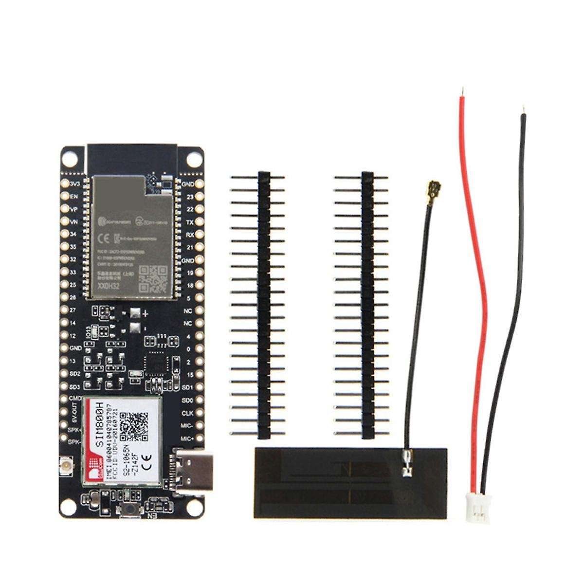 Sim800h Wireless Module -call&pmu Mcu32 Module with Gprs Antenna Sim800h-4mb-q336