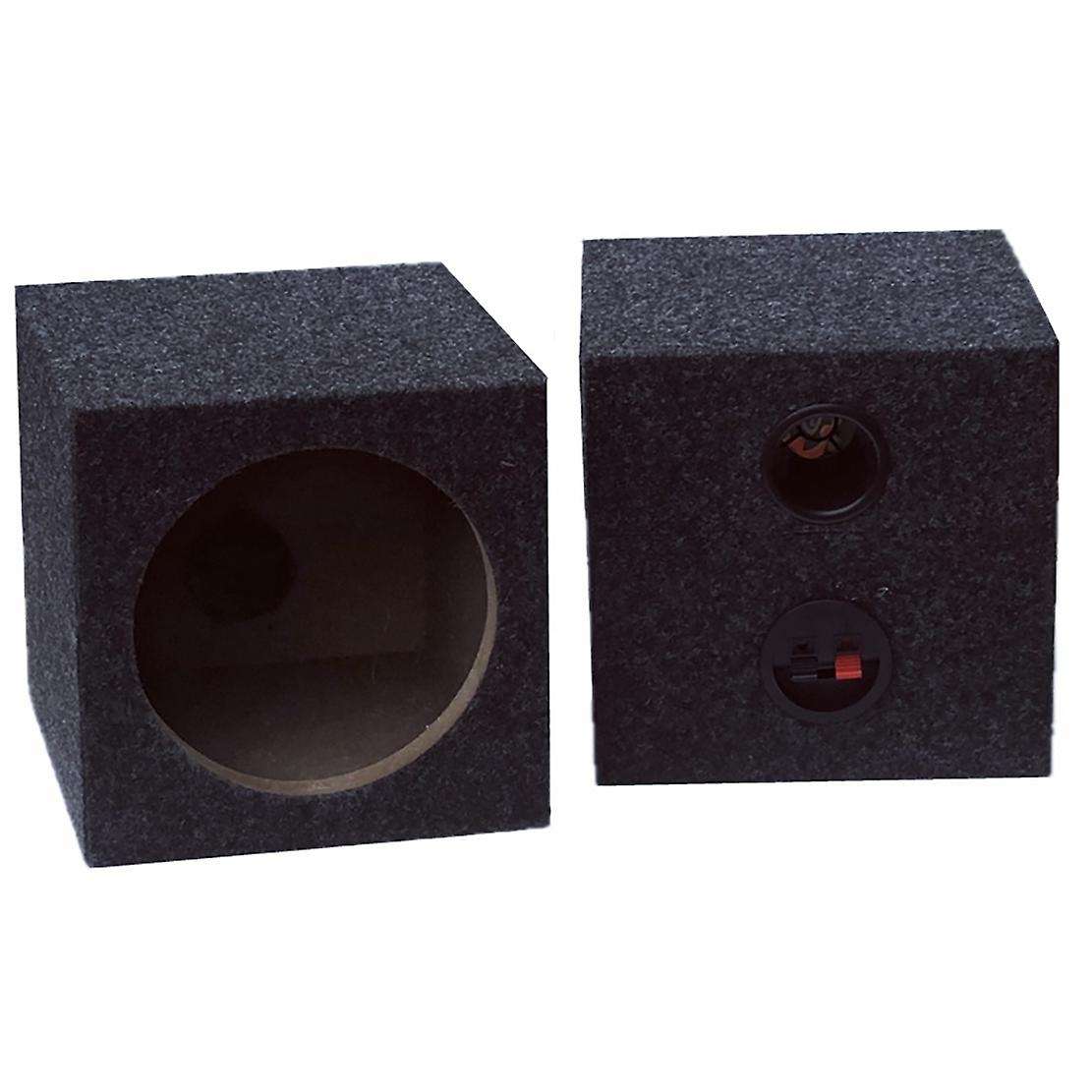 Single 6.5-Inch Speaker Box Universal Sealed Speaker Boxes Car Speaker Box Car Subwoofer Boxes for C