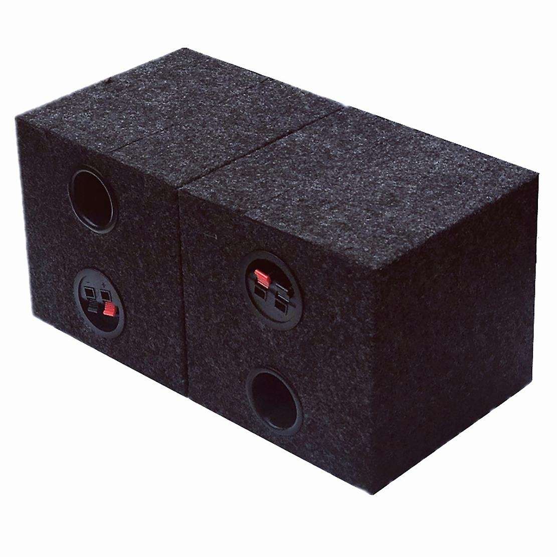 Single 6.5-Inch Speaker Box Universal Sealed Speaker Boxes Car Speaker Box Car Subwoofer Boxes for C