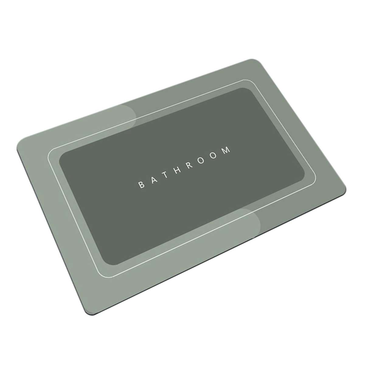 Skin Bathroom Mat Super Absorbent Rug Bath Quick Dry Floor Mats Easy to Clean Doormat Kitchen Mat,Gr