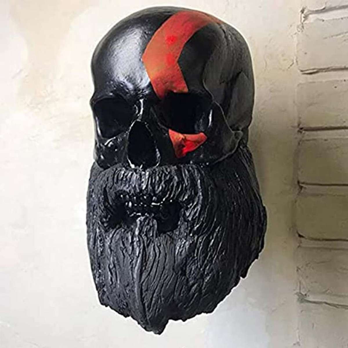 Skull Head Helmet Holder Motorcycle Beard Helmet Holder Essential for Motorcycle Helmet Stand Craft