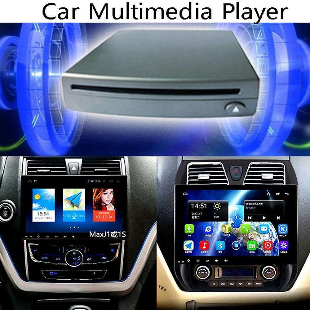 Slim External Car CD Player Compatible PC LED TV/MP5 GPS Navigation Universal USB Slot-in Type Play
