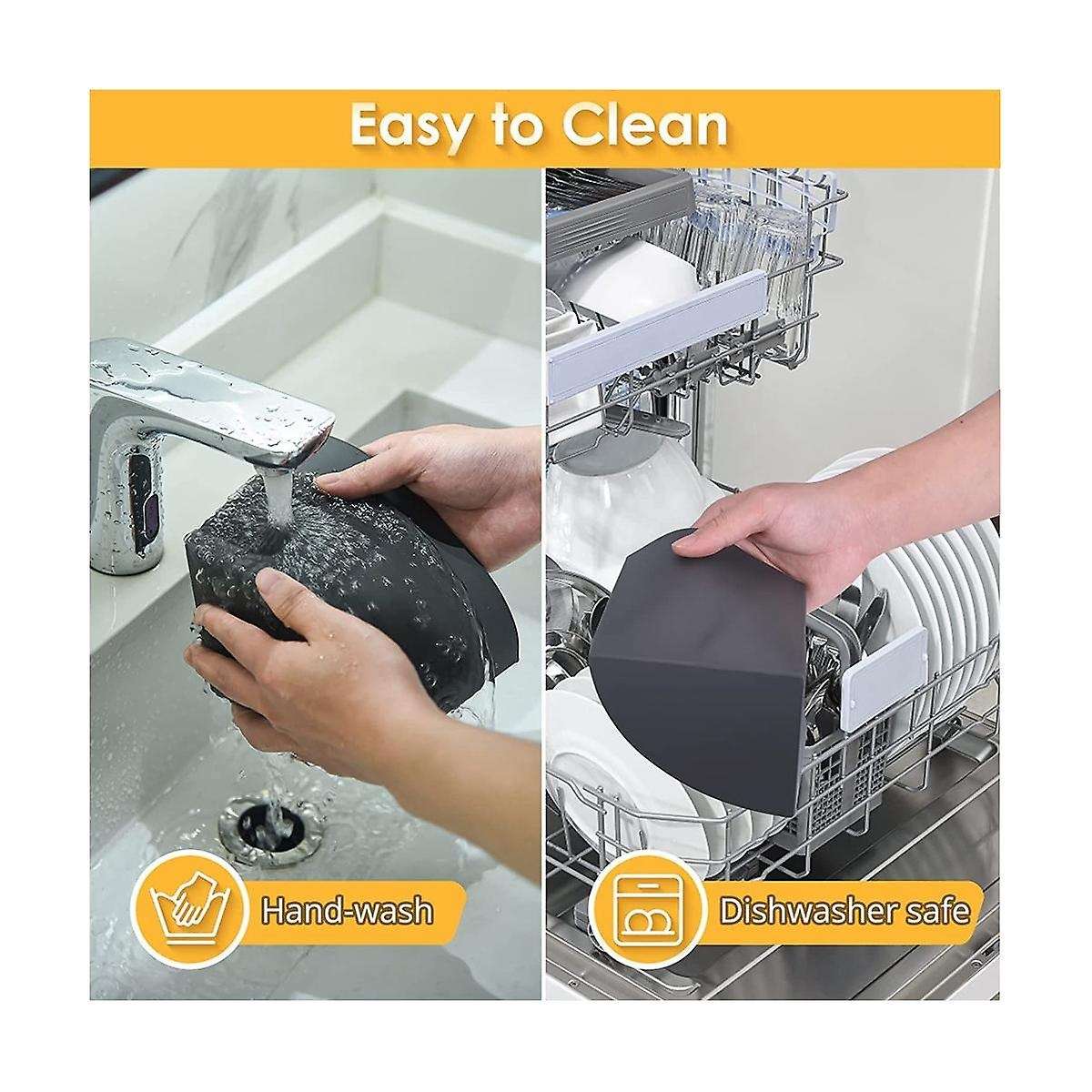 Slow Cooker Divider Liner, Slow Cooker Liner Silicone Pot Liners Dishwasher Safe Cooking Liners For