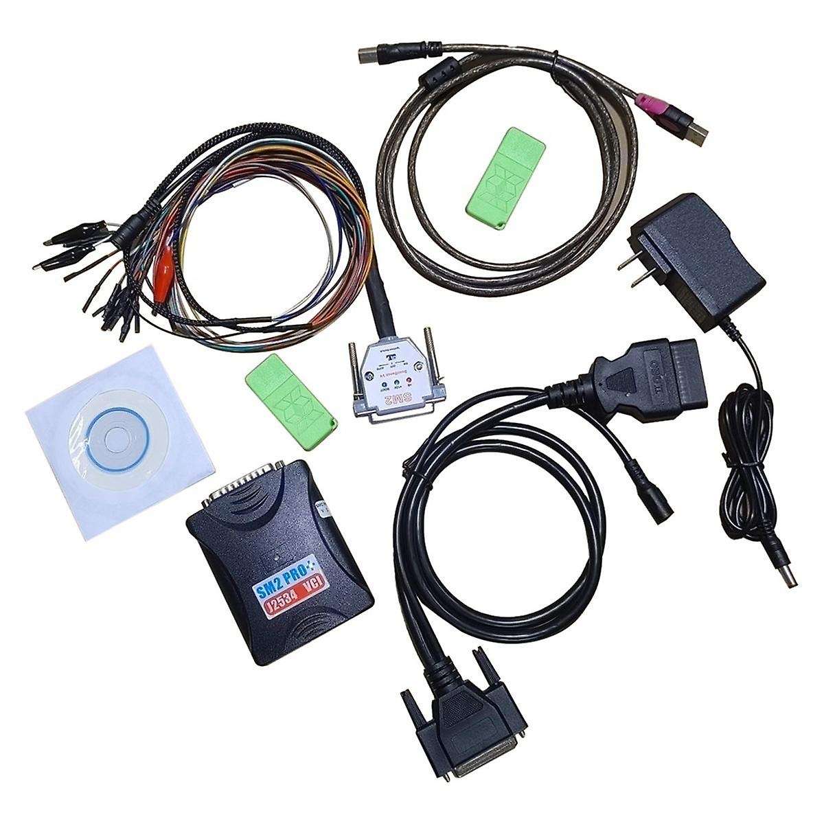 SM2 PRO J2534 VCI ECU Master OBD2 Read&Write 67IN1 SM2 Pro+ PCM EEPROM FLASH BENCH OBD Tool .20/1.21