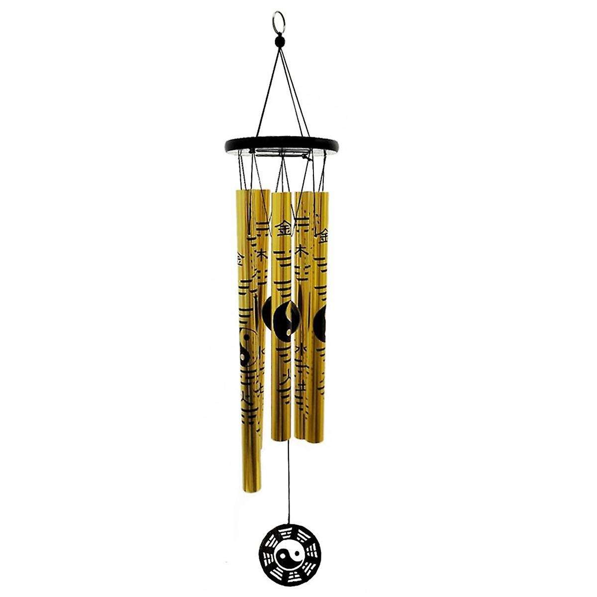 Small Bagua Wind Chime Pendant Retro Metal Wind Chime Lucky Wind Chime Garden Wind Chime