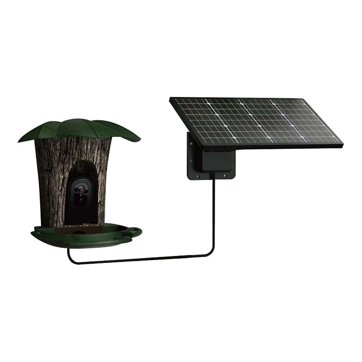 Smart Bird Feeder Bird Feeder with Camera Remote Connected Bird Watching for Automatically Capturing