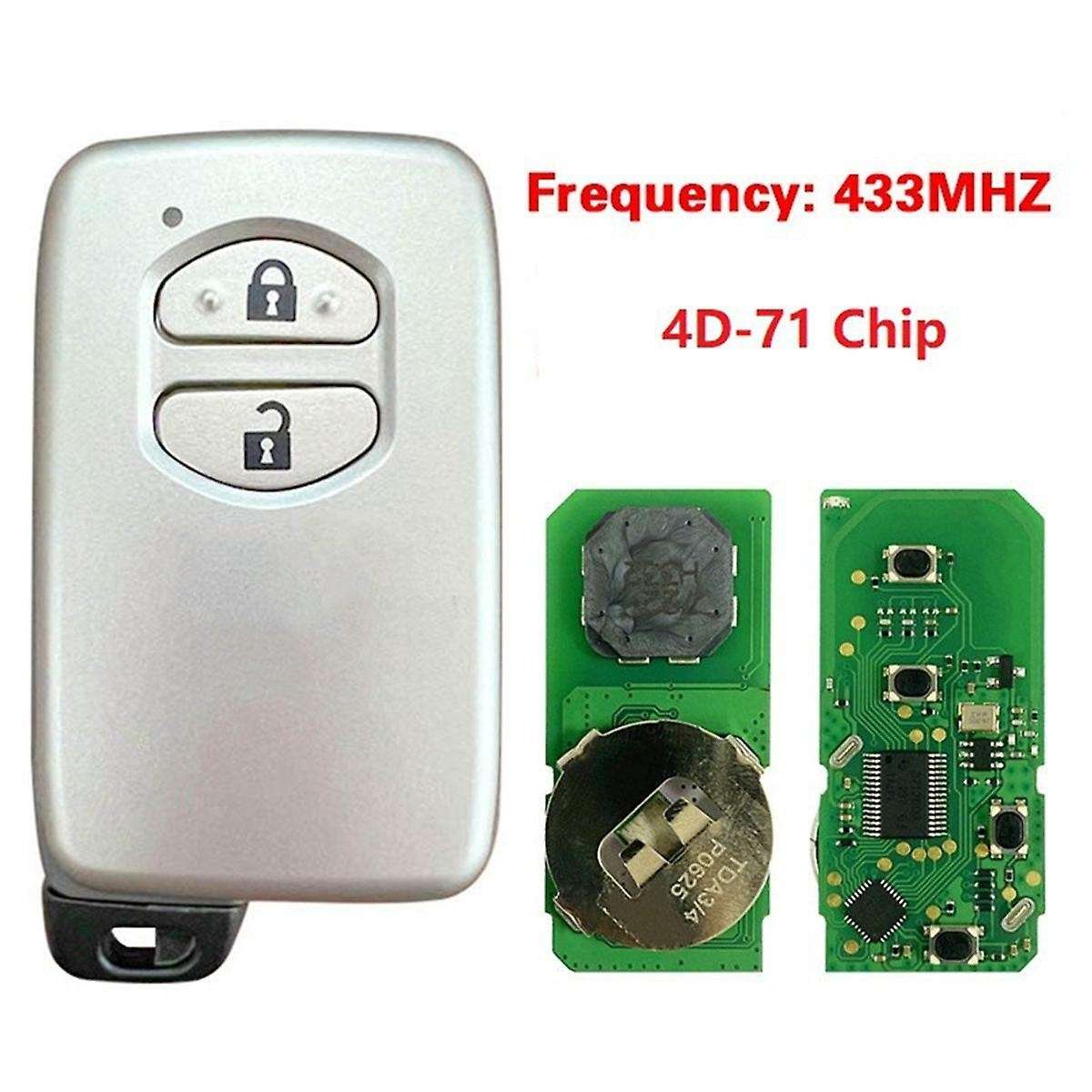 Smart Remote Car Car Key B53EAA433 for LAND CRUISER 2008+