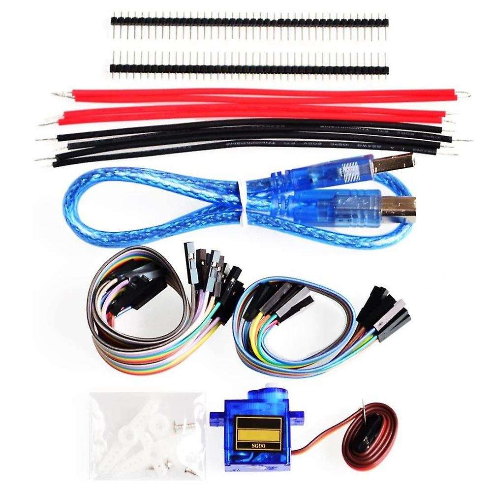 Smart Robot Car Chassis Kit Speed Encoder Battery Box 4WD Ultrasonic Module