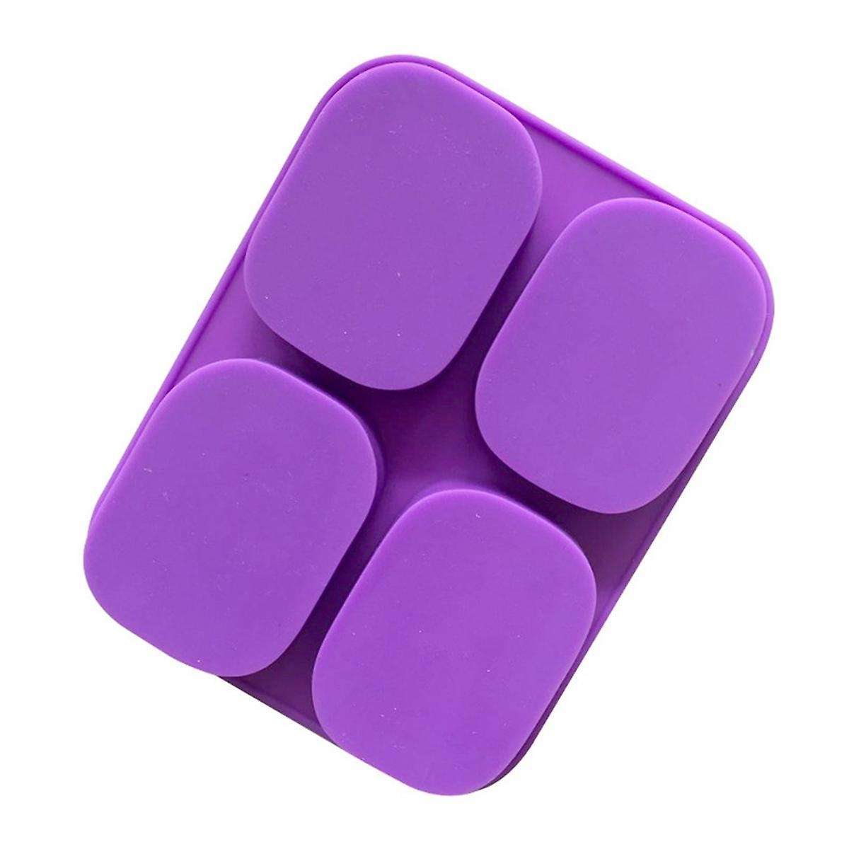 Soap Mold, 4 Cavity 3d Angel Mold Homemade Soap Mold Soap Making Supplies for Diy Soap Candle Resin