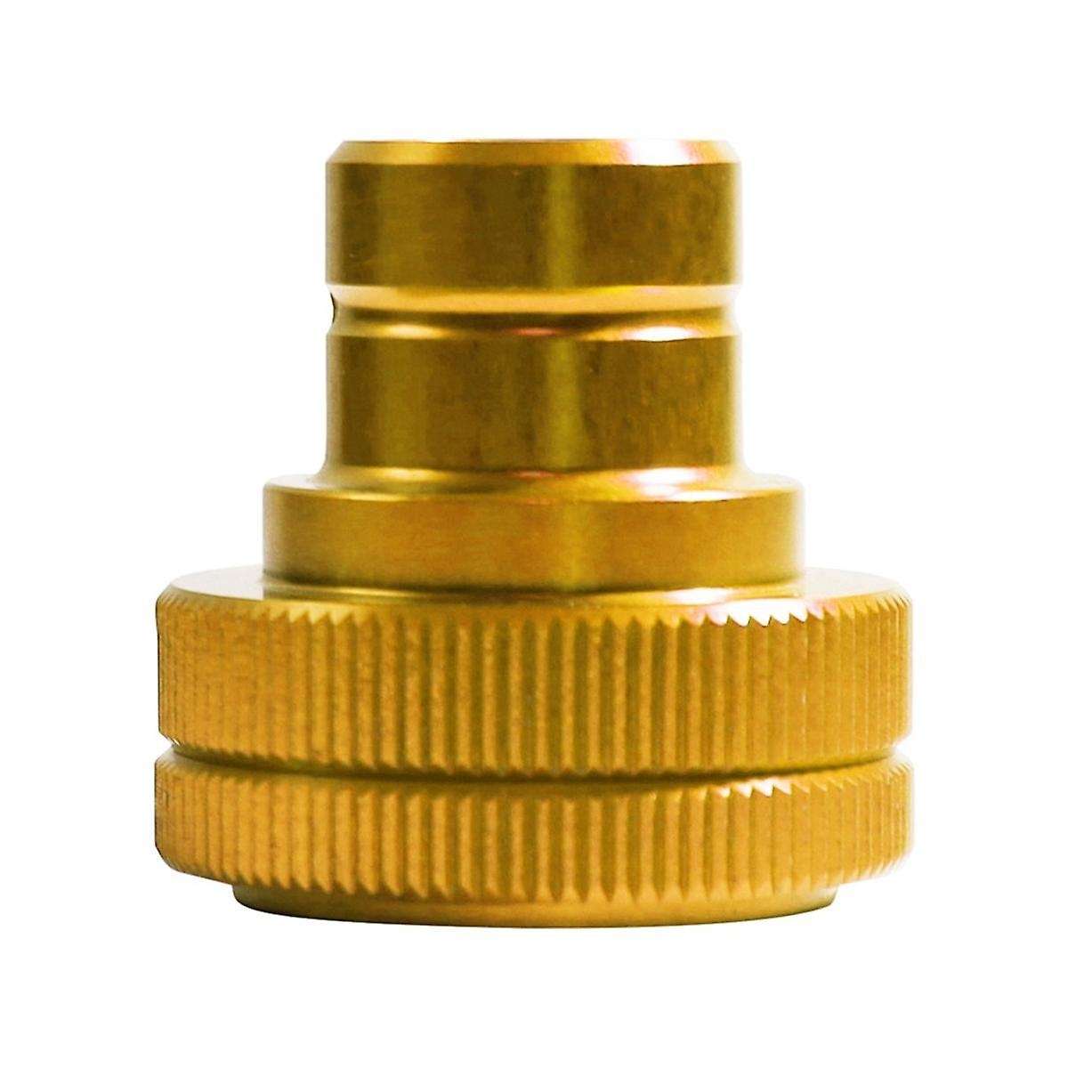 Soda Cylinder Stream Thread Converts Adapter Match Cube Tank Female DUO/ART/ to Male Tr21-4 Gold