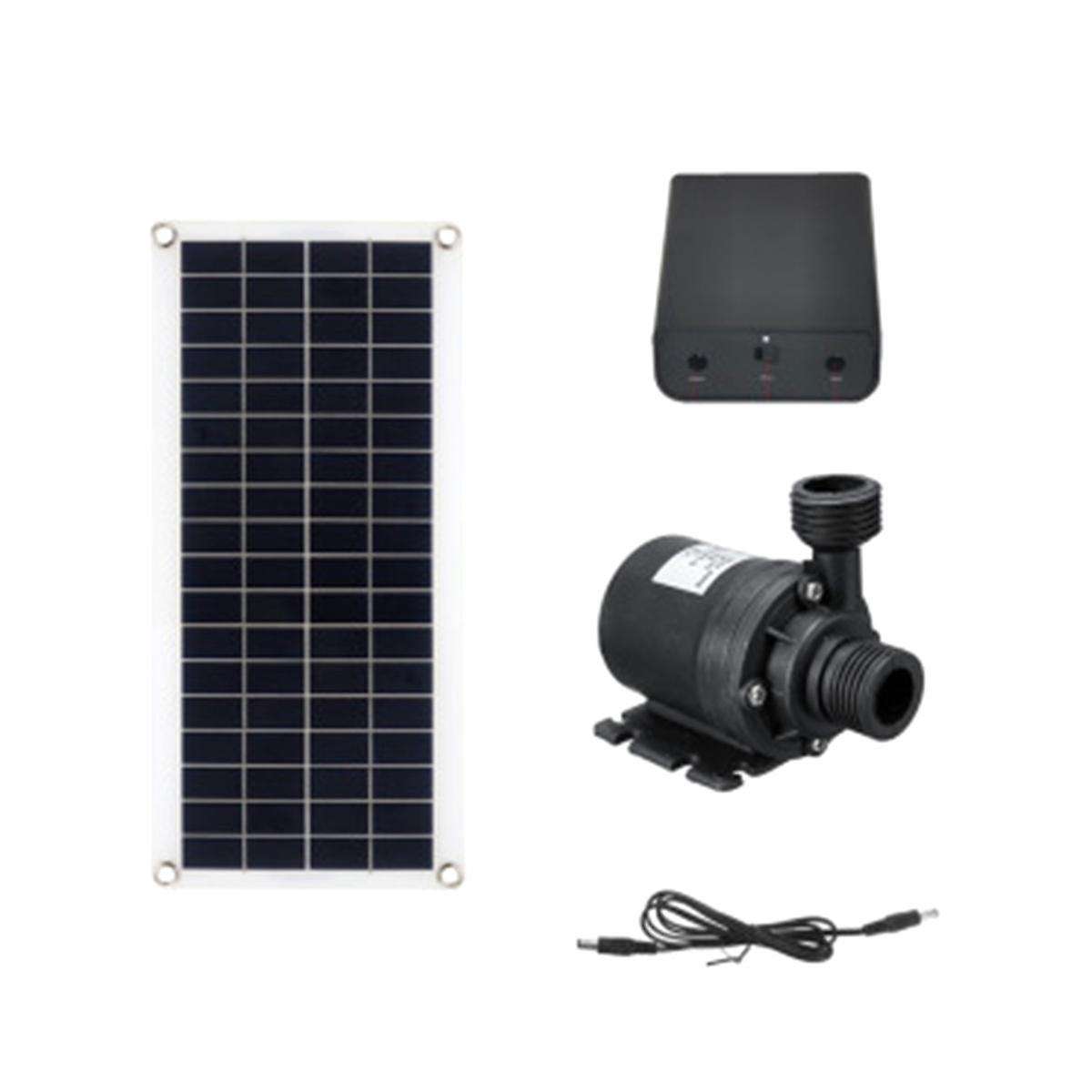 Solar Water Pump Solar Water Fountain Pump 50w 800l/h 12v Low Noise Garden Family Water Fountain Ir