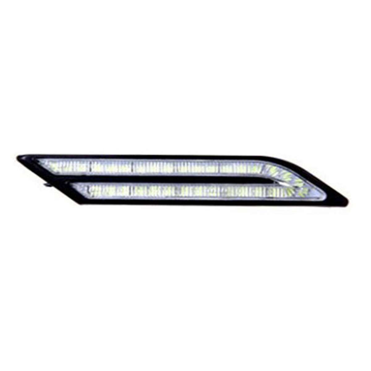 Special Car Modification Led Daytime Running Lights Leaf Board Side Turn Signal Rear Bar Brake Light