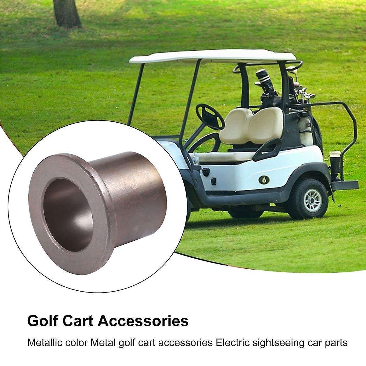 Spindle Bushings Upper and Lower Bushings Bronze, Pin Wave Washer, for Club Car Precedent Golf Carts