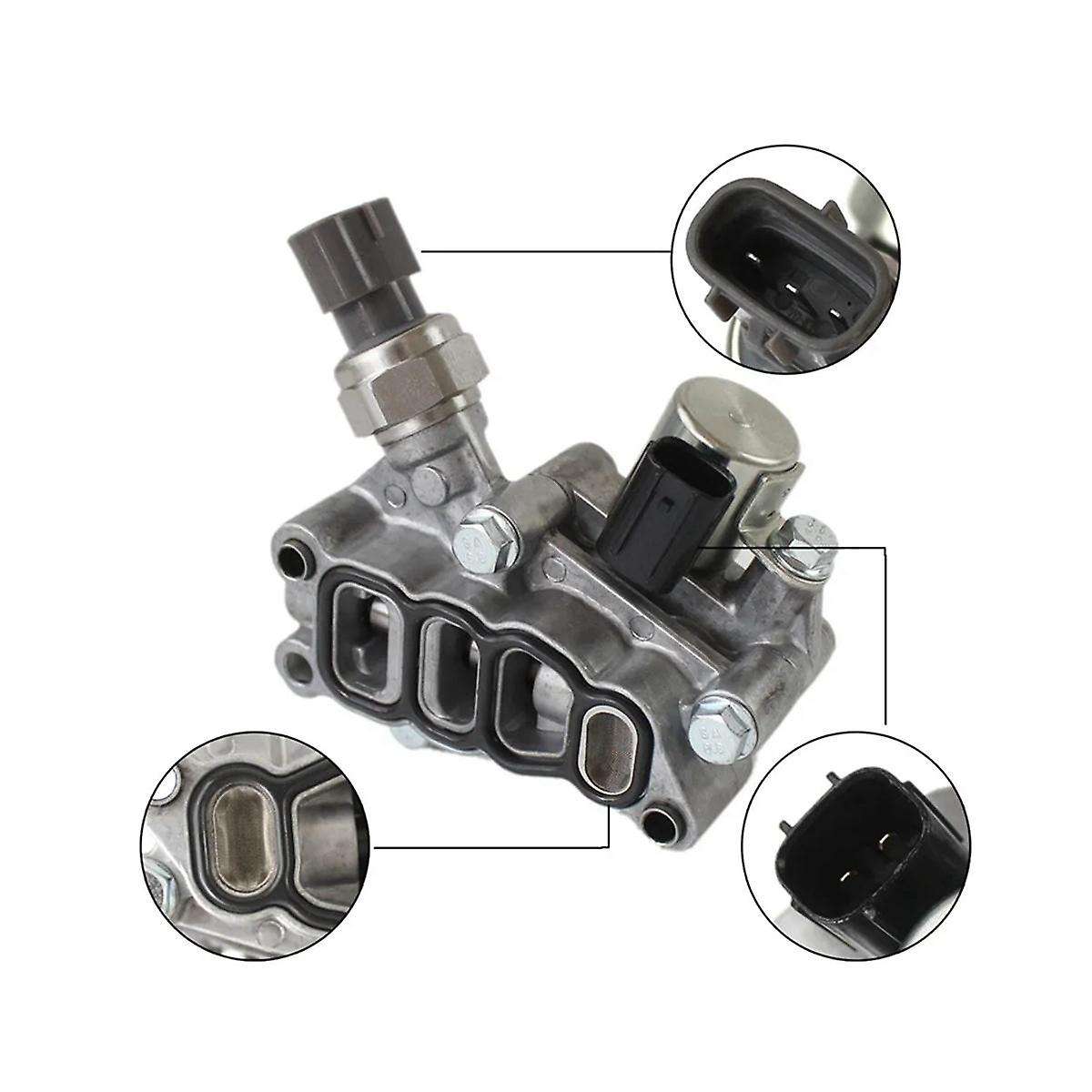 Spool Valve Assembly Vvt Cylinder Head Solenoid Valve for Accord Odyssey Pilot 15810-rkb-j01 15810r