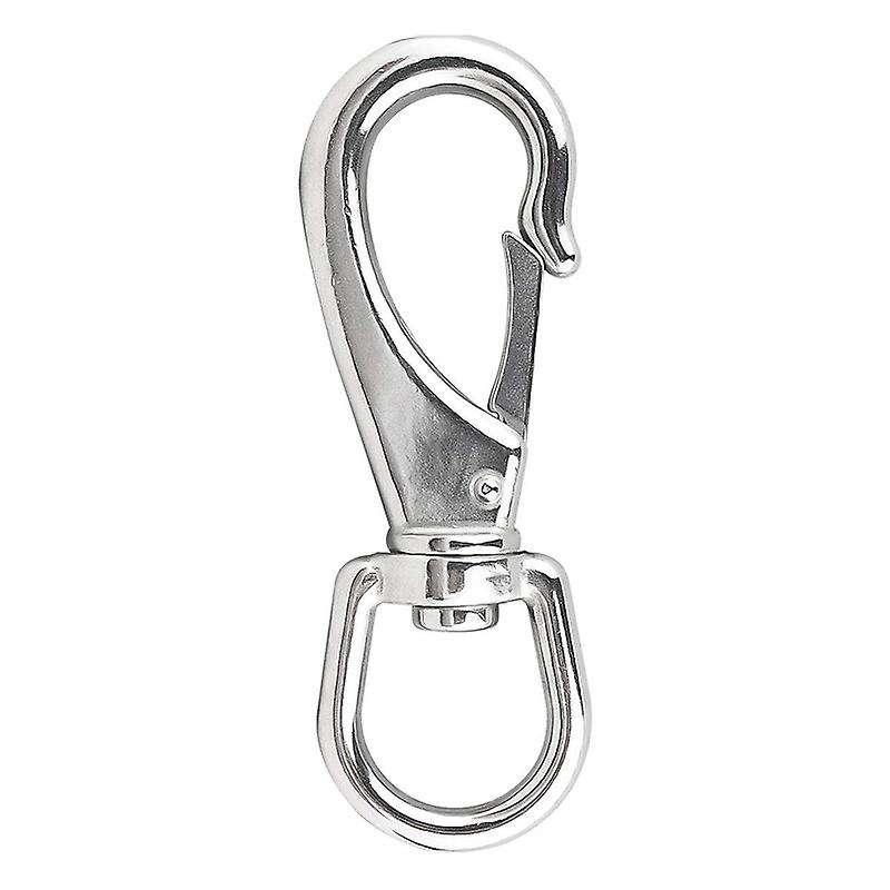 Stainless Steel Swivel Eye Snap Hooks Scuba Diving Clips Boat Marine Spring Buckles for Bird Feeders