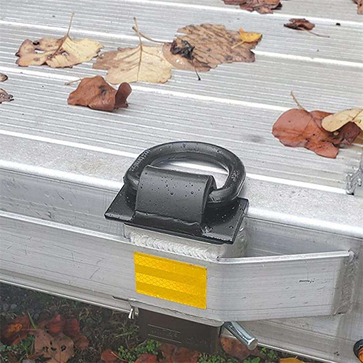 Stake Pocket D Rings Heavy Duty Removable D-ring Stake Pocket Tie Down for Utility Trailers and Flat