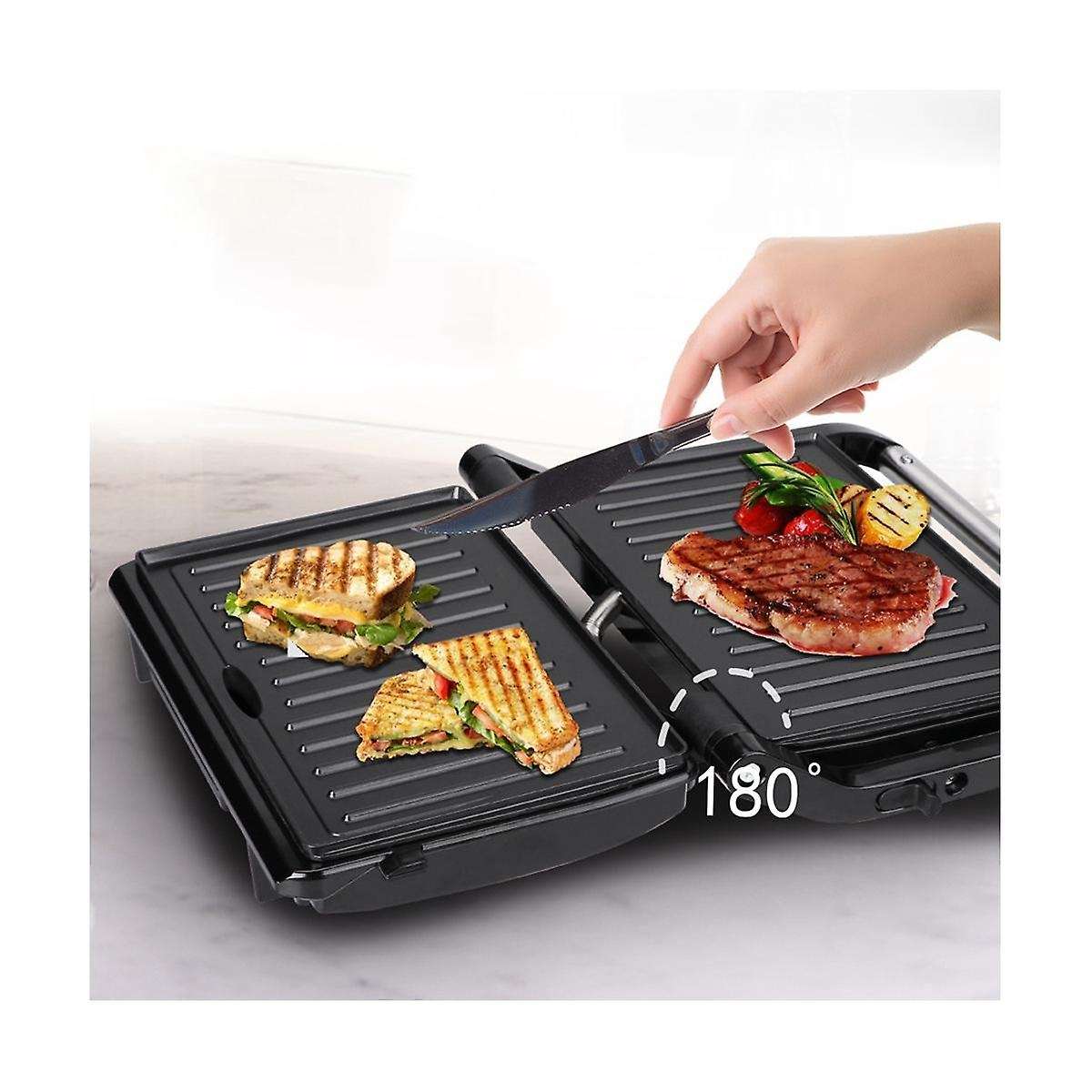 Steak Maker Breakfast Maker Barbecue Maker Press Sandwich Maker Non-stick Coated Plate Sandwich Pre
