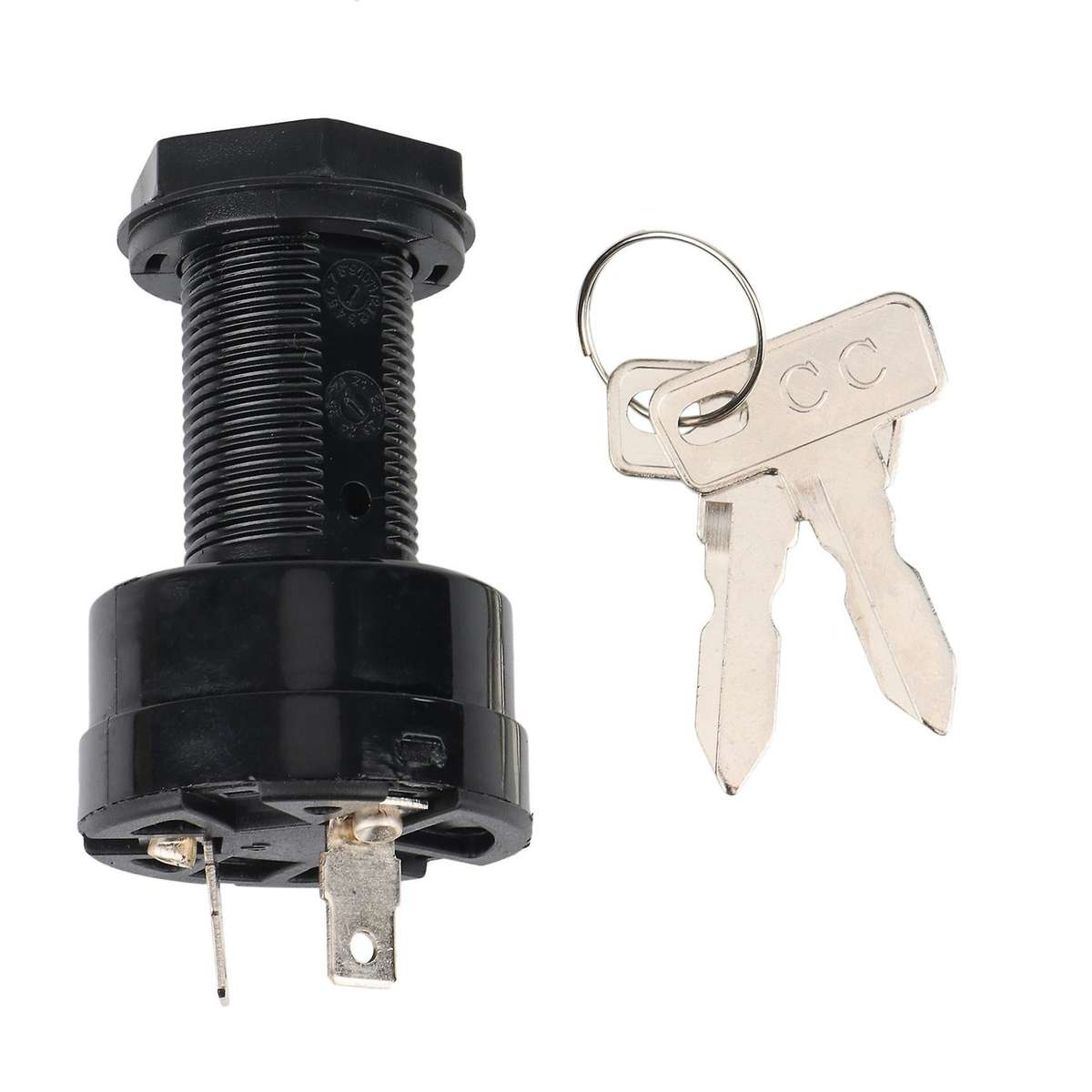 Switch for Club Car Precedent 102508601, Golf Cart Ignition Switch Electric 2004+ 2 Terminal
