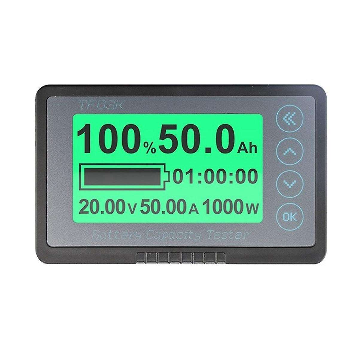 Tf03k Coulomb Meter Battery Capacity Indicator Voltage Current Display Lead Acid Battery Detector 8-