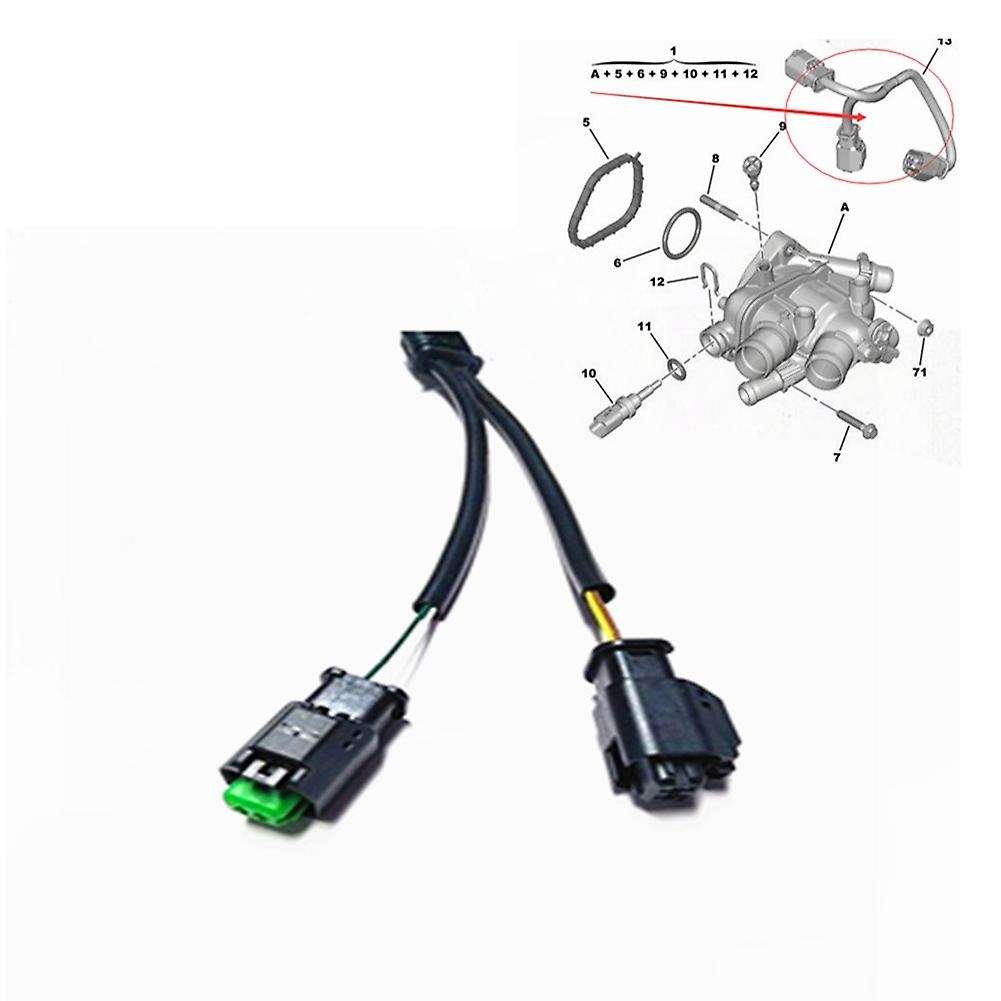 Thermostat Harness 9804315380 for 207//3008/4008/ for C3/C4/C5/Mini/DS3 Water Temperature Line