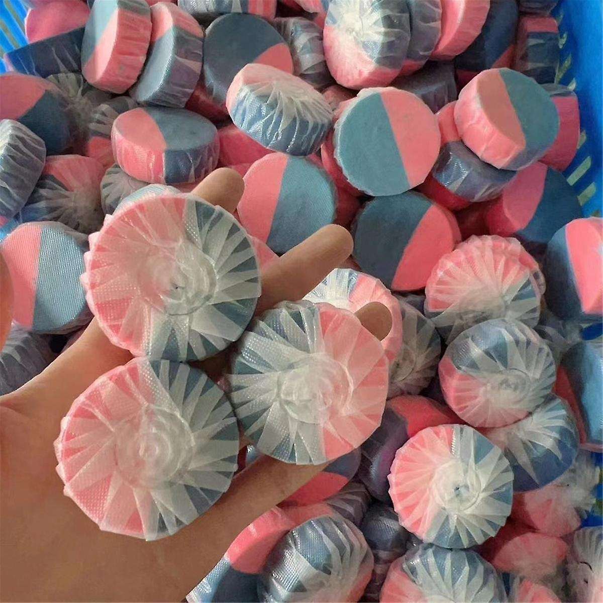 Toilet Bowl Cleaner Tablets Deep Cleaning Deodorant Cleaning Agent Pills Toilet Tank Cleaners Remove