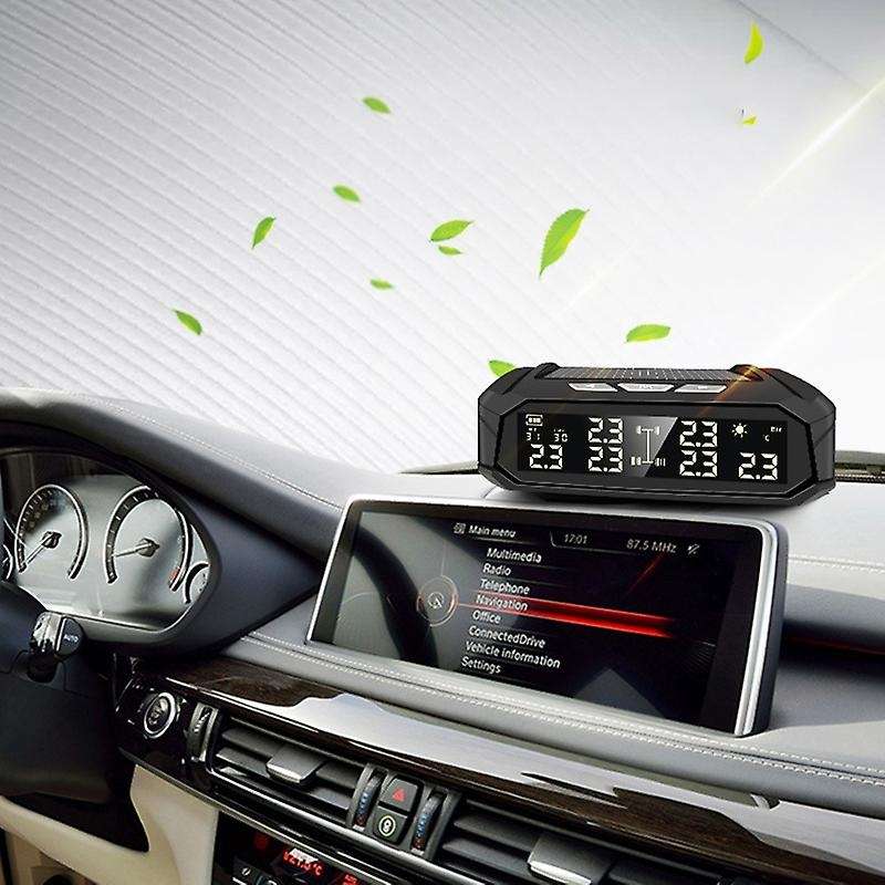 TPMS Car Tire Pressure Alarm Monitor System Tyre Temp Digital Display Auto Security Alarm Systems wi