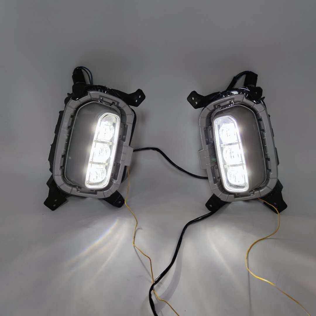 Turn Yellow Signal Relay 12V Car DRL Lamp LED Daytime Running Light for Seltos KX3 2020 2021