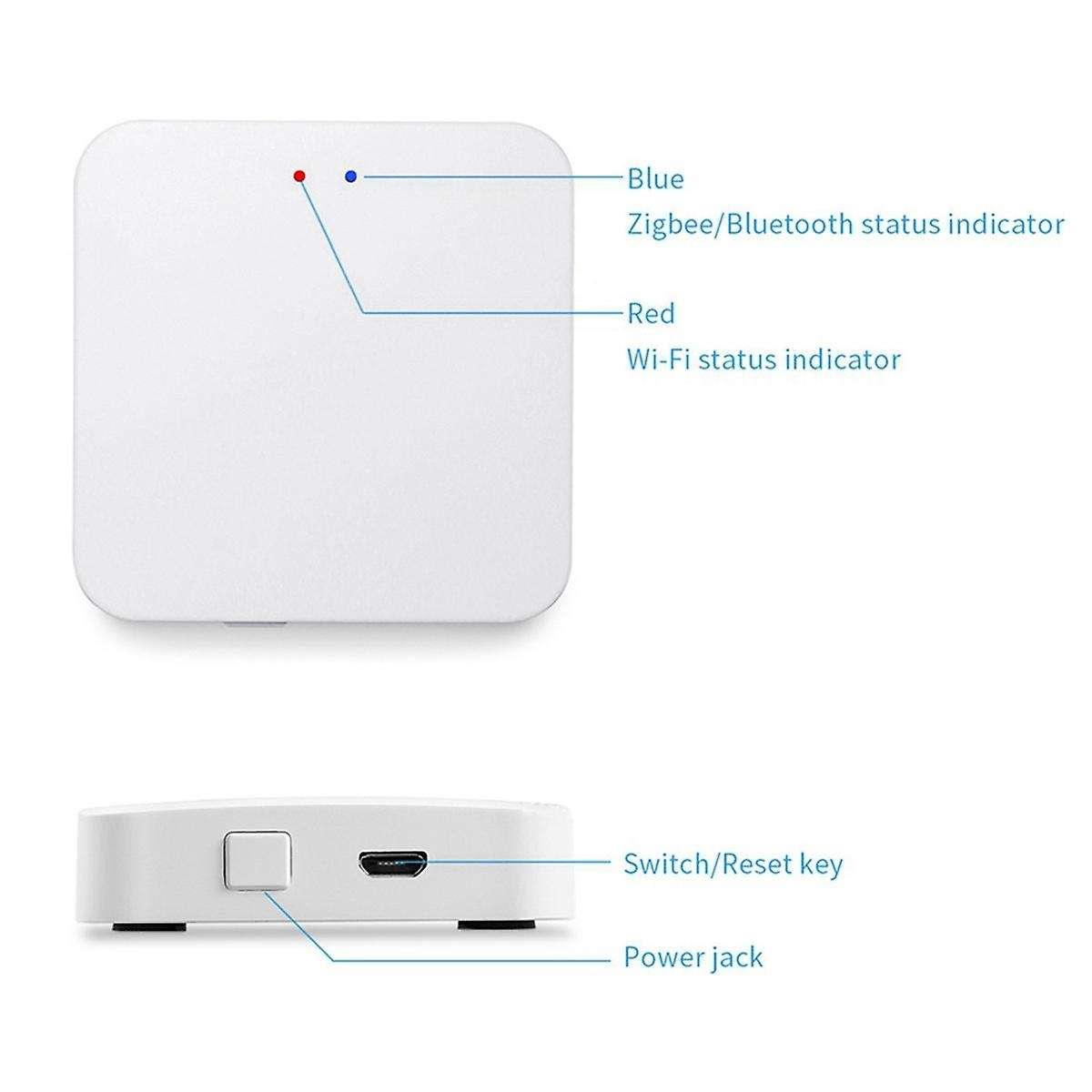 Tuya /Bee Wireless Soil Humidity Sensor Intelligent Temperature Moisture Tester Mobilephone APP Real