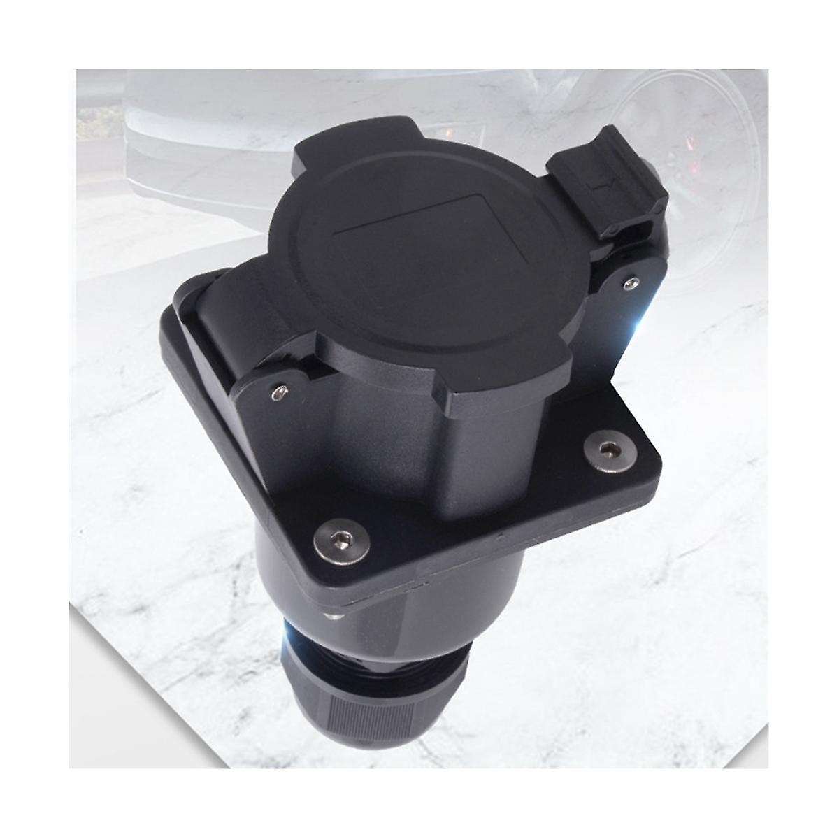 Type 1 Female Charging Plug ,16a 32a 40a 60a 250v Ac ,sae J1772 Ev Charger Vehicle End Socket Outle