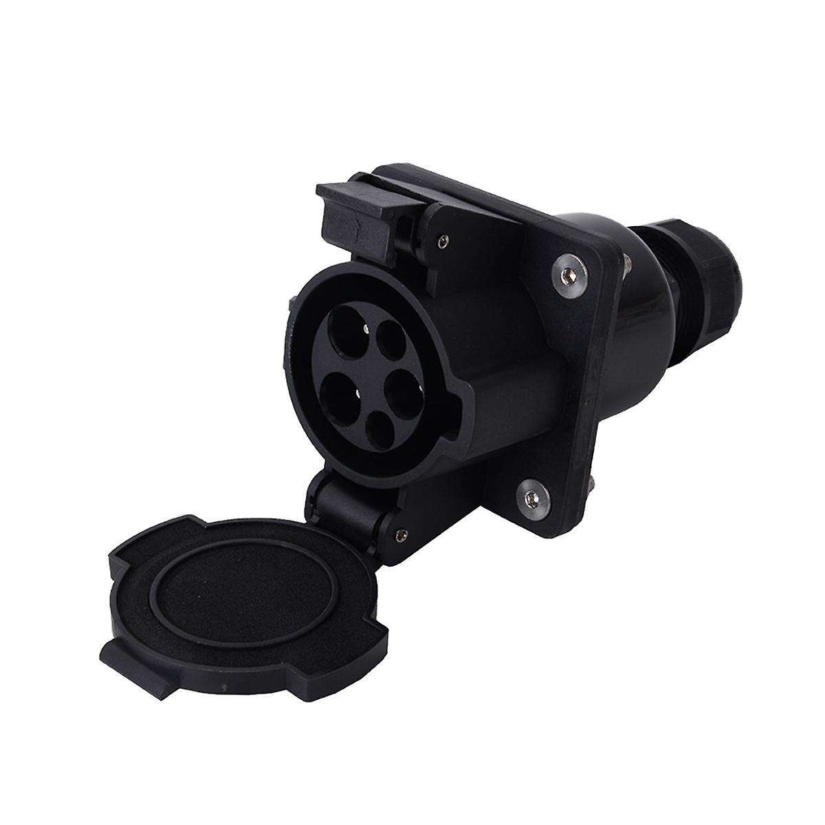 Type 1 Female Charging Plug ,16a 32a 40a 60a 250v Ac ,sae J1772 Ev Charger Vehicle End Socket Outle