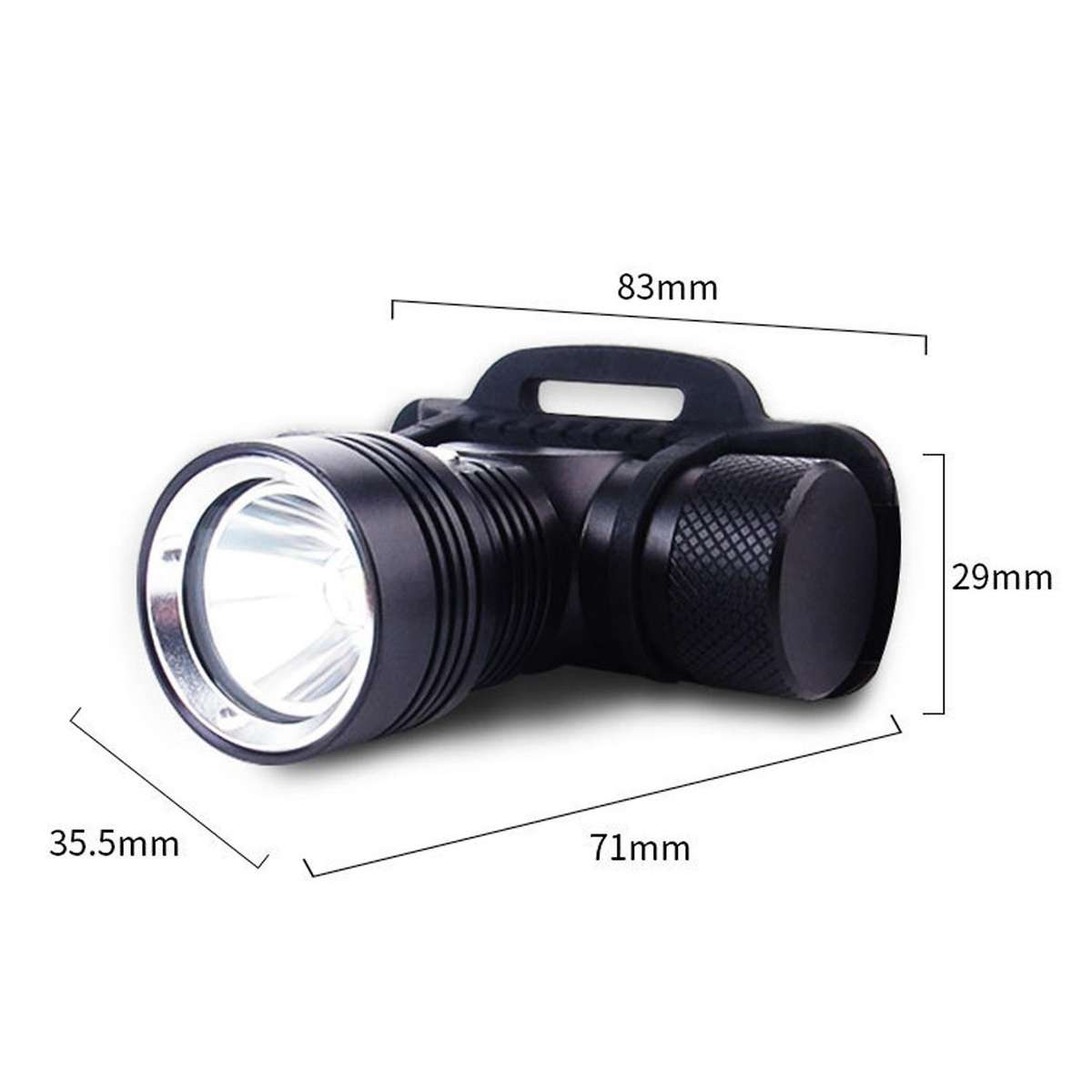 Underwater LED Diving Headlights Fishing L2 Led Scuba Diving Torch 18650 Waterproof Front Lighting H