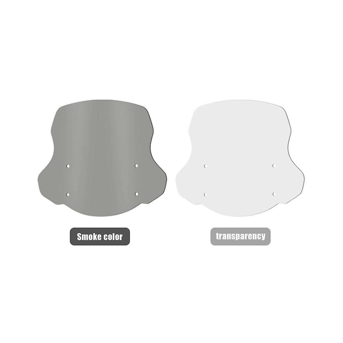 Universal Adjustable Windscreen Windshield Air Flow Deflector Flyscreen Windscreen for Motorcycle A