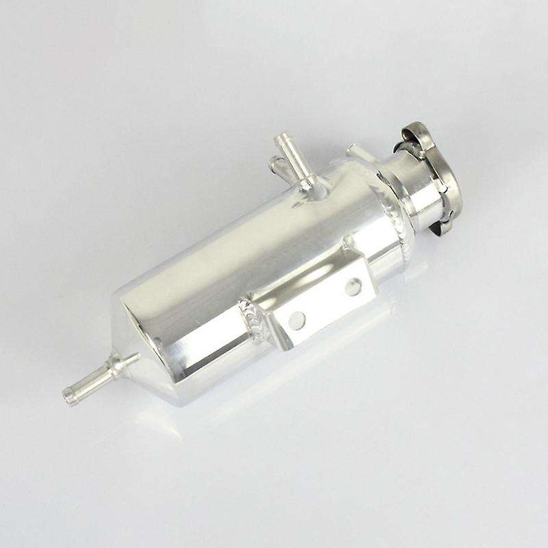 Universal Car Engine Radiator Cooling Water Aluminum Catch Can Coolant Tank Bottle Reservoir